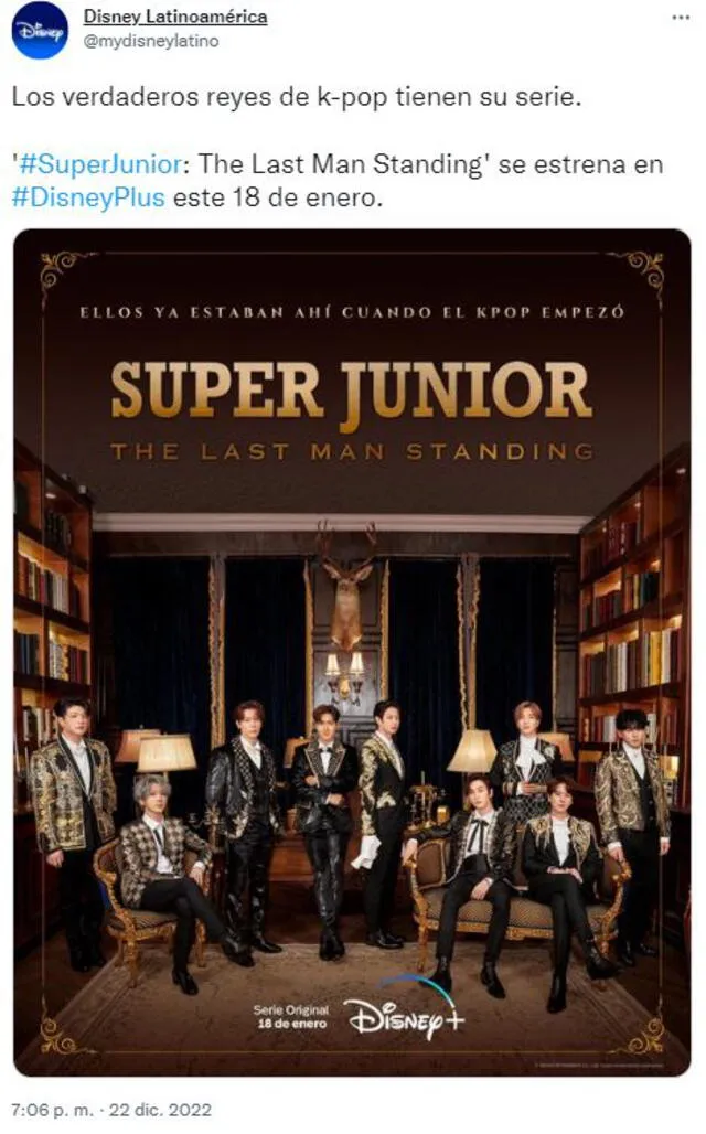 ¿Documental de Super Junior se estrenará en Latinoamérica? Foto: Twitter