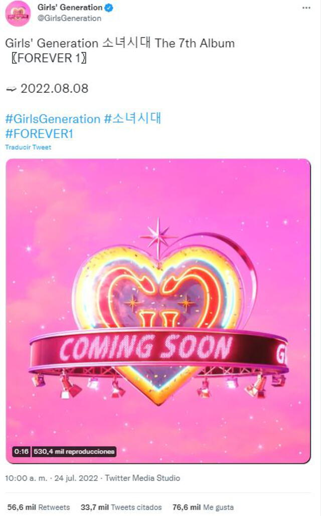 Girls' Generation: fecha comeback 2022
