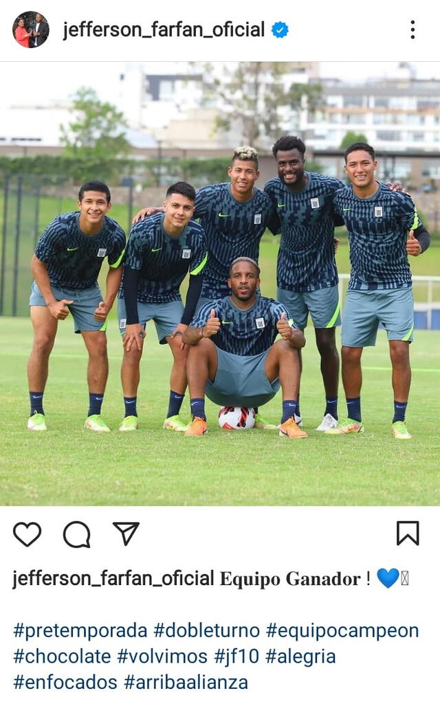 Foto: Jefferson Farfán/Instagram