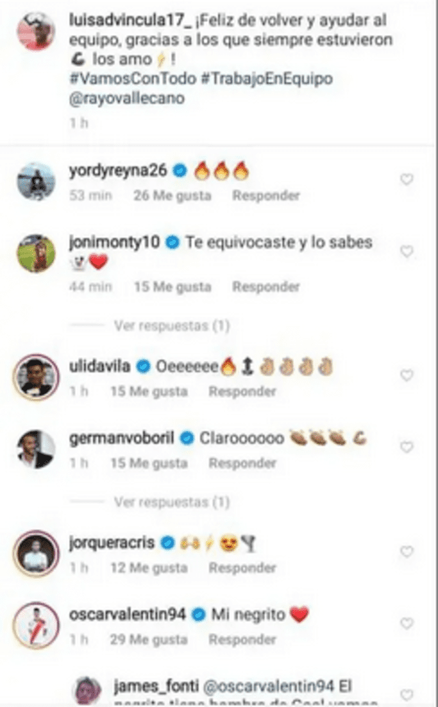 Instagram Luis Advíncula