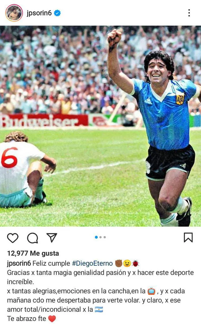 Diego Maradona - Juan Pablo Sorín