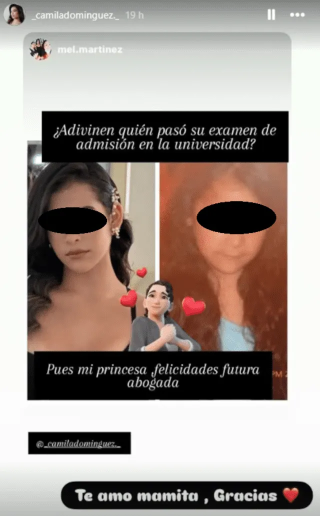 Melanie Martínez celebró el ingresó de su hija de 16 años con Christian Domínguez. Foto: Instagram. Melanie Martínez celebró el ingresó de su hija de 16 años con Christian Domínguez. Foto: Instagram.