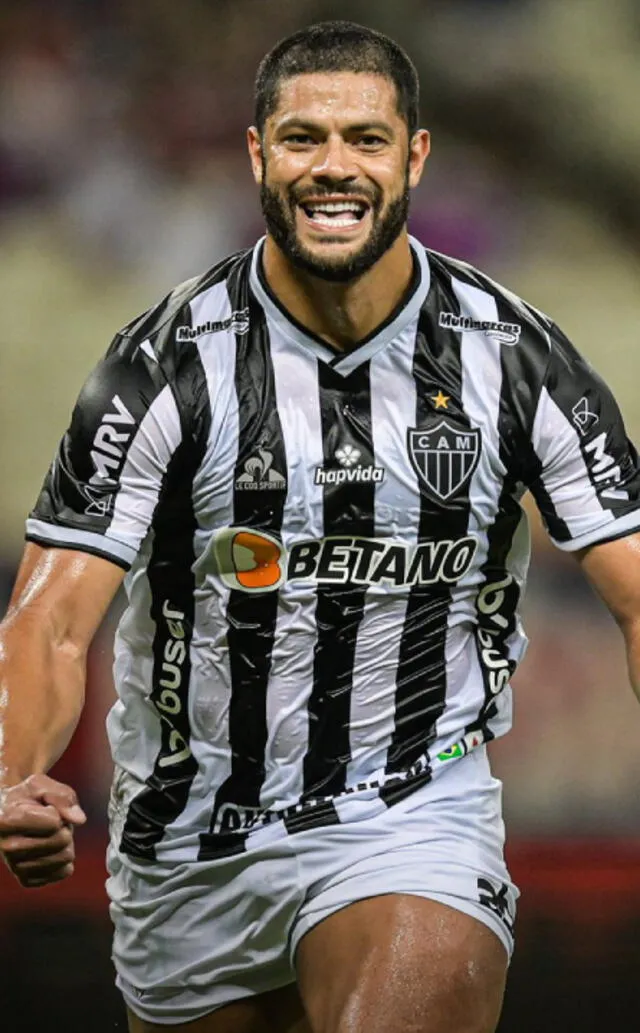 Hulk, mundialista brasileño, actualmente juega en el Atlético Mineiro. Foto: AFP   