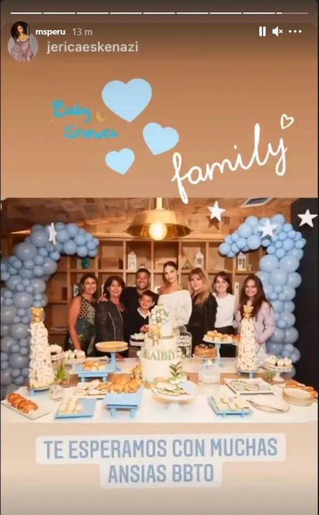 Baby Shower de Natalie Vértiz. Natalie Vértiz/ Instagram Baby Shower de Natalie Vértiz. Natalie Vértiz/ Instagram