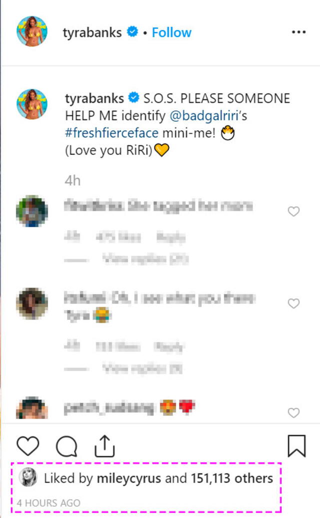 Rihanna impactada al encontrar una niña idéntica a ella [VIDEO]