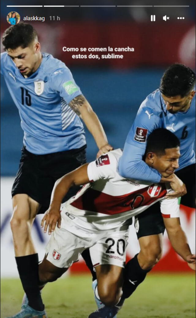 Falta a Edison Flores. Foto: captura de Instagram