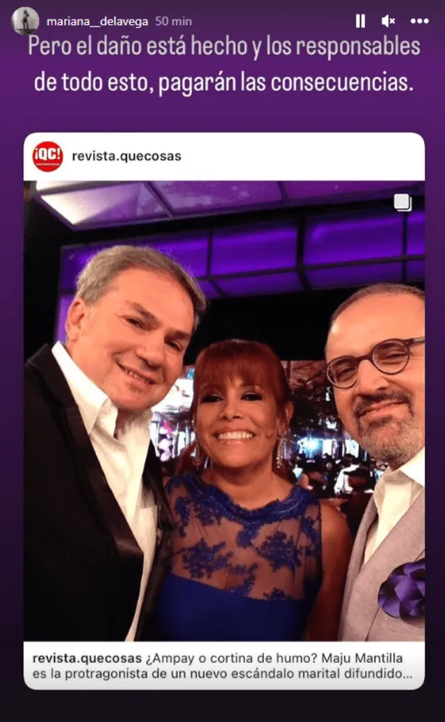 Mariana de la Vega afirma que no se quedará de brazos cruzados. Foto: Instagram   