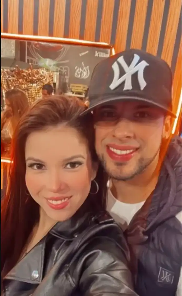 Greyssi Ortega junto a Randol Pastor. 