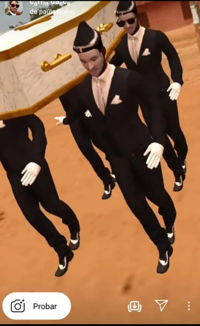 El filtro del baile del ataúd llega a Instagram y así lo puedes usar