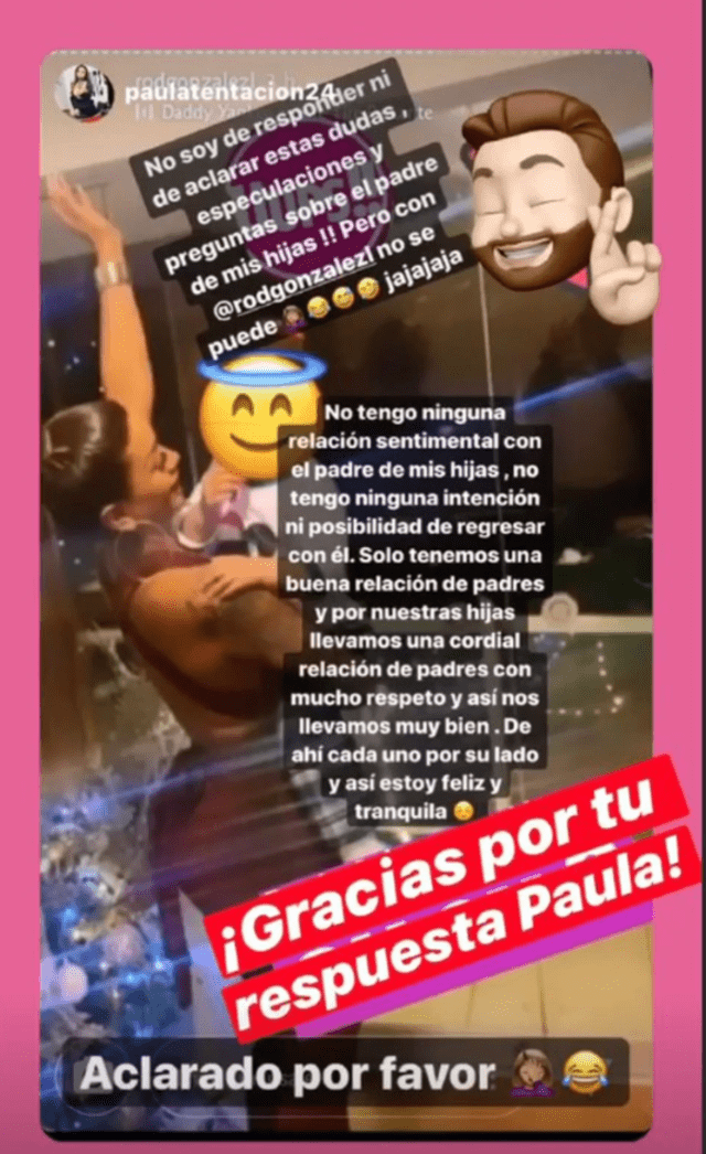 Paula Arias responde a Rodrigo González. (Foto: captura)
