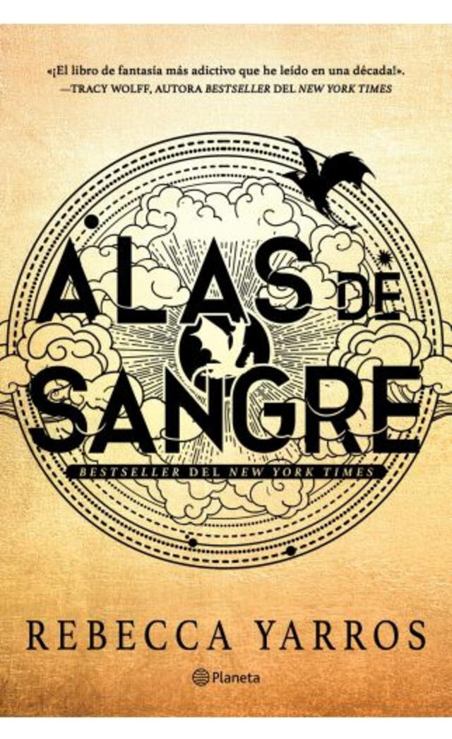 'Alas de sangre', escrito por Rebecca Yarros. Foto: difusión 'Alas de sangre', escrito por Rebecca Yarros. Foto: difusión