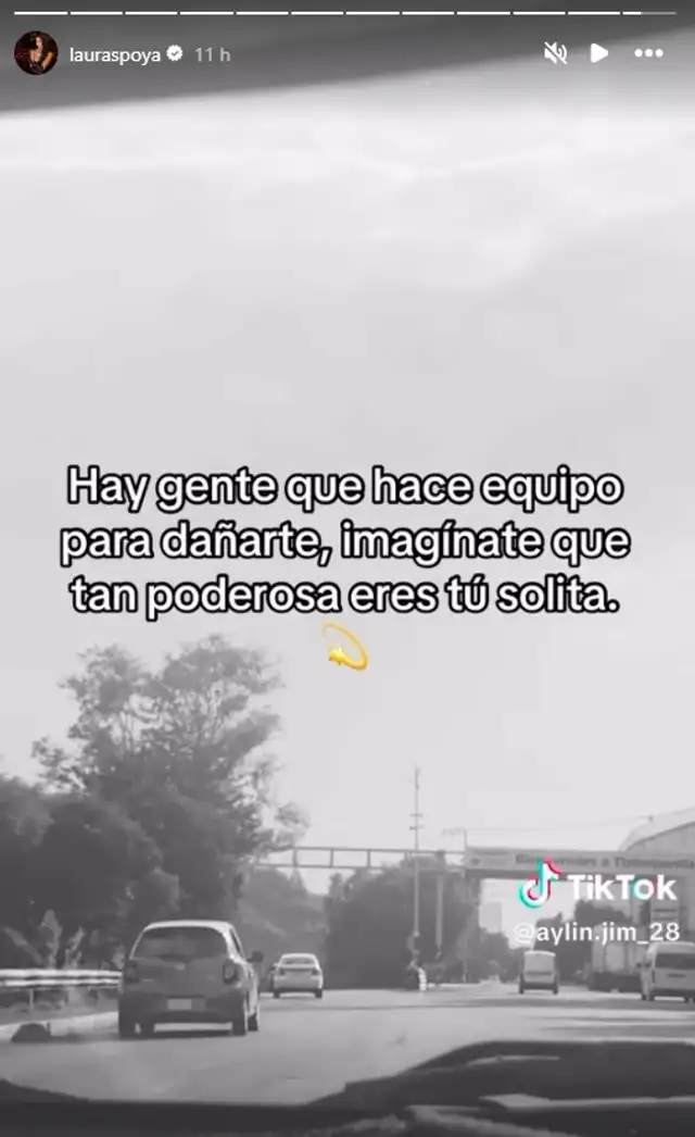 Mensaje de Laura Spoya