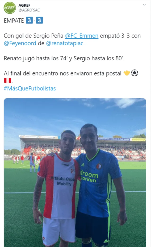 Selección peruana: Renato Tapia y Sergio Peña