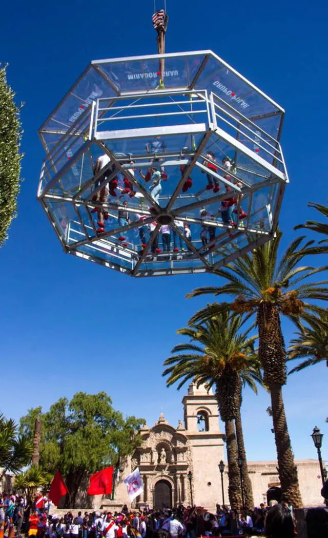 Mirador de Cristal - plaza de Yanahuara