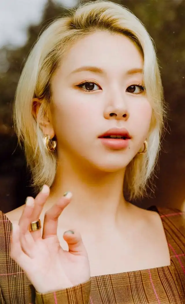 Retrato de Chaeyoung de TWICE. Foto: JYP Entertainment