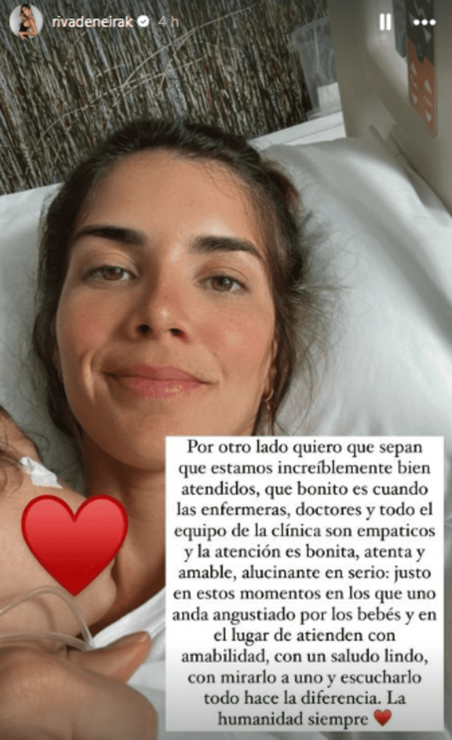 Korina Rivadeneira habla de la salud de su hijo. Foto: Instagram/Korina Rivadeneira   
