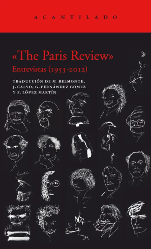 "The Paris Review". Imagen: Difusión. "The Paris Review". Imagen: Difusión.