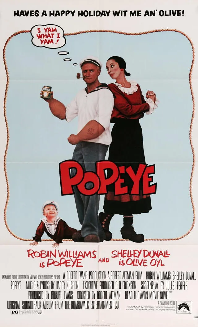 Popeye, Robin Williams