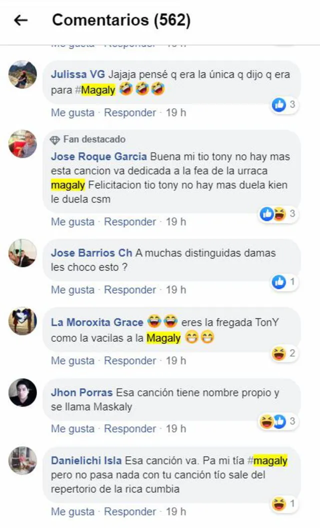 Usuarios en redes sociales aseguran que Tony Rosado le dedicó su nuevo tema a Magaly Medina