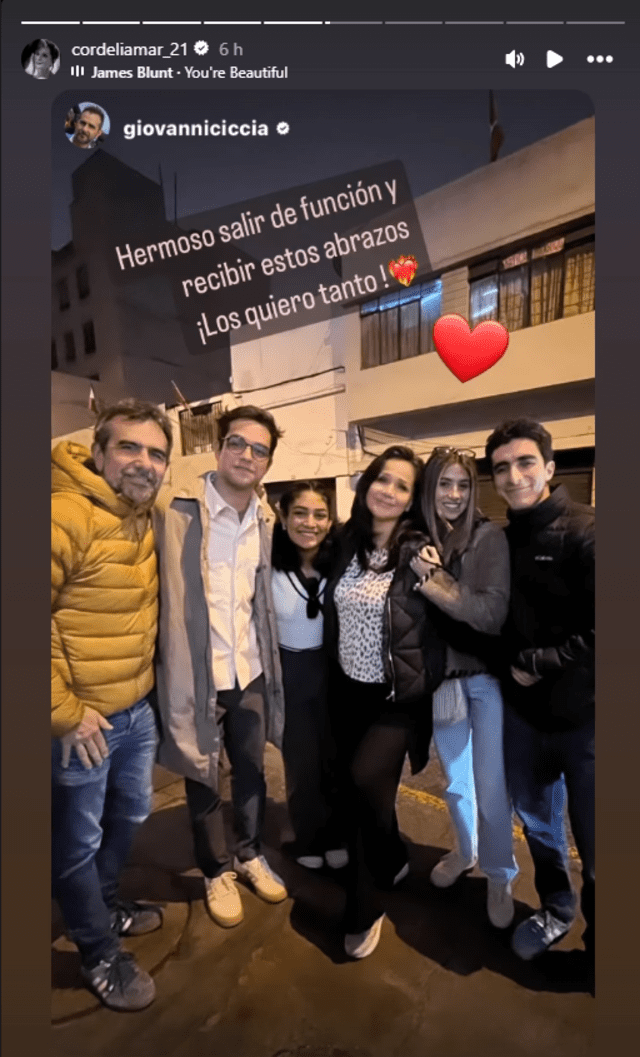  Mónica Sánchez y actores de 'Al fondo hay sitio' se reencontraron. Foto: Instagram/Mónica Sánchez   