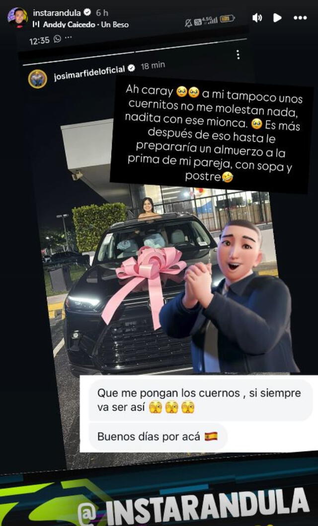 María fe Saldaña. Foto: Instarándula   