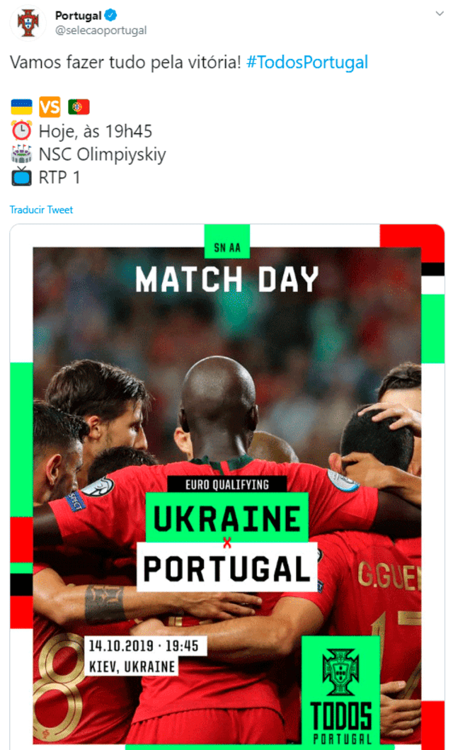 Portugal vs. Ucrania