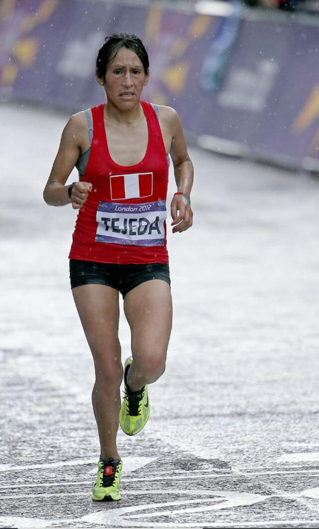 Gladys Tejeda en los JJ. OO. Londres 2012. Foto: La República