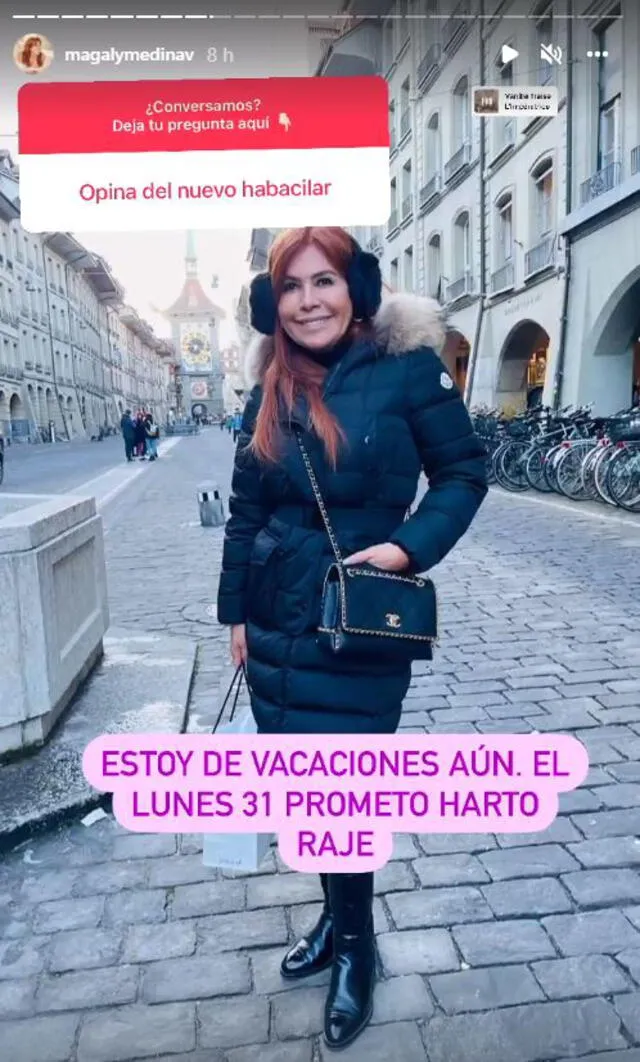 Magaly Medina regresará a la conducción de su programa este 31 de enero.