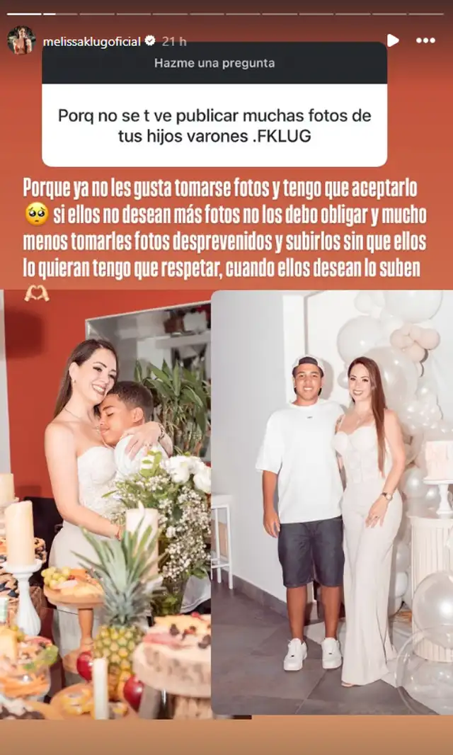 Melissa Klug revela la dura decisión de sus hijos sobre exponerlos en redes sociales: "Tengo que respetar"