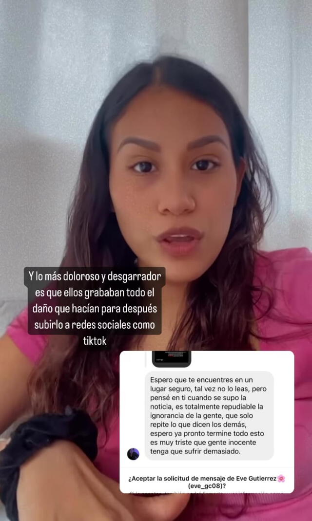 La joven peruana confesó que todas las familias en Israel han perdido al menos a un ser querido o amigo. Foto: Lala20/Instagram   