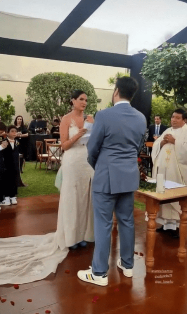 El discurso de Lorena Álvarez en su matrimonio