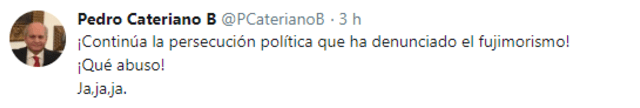 Tuit Pedro Cateriano