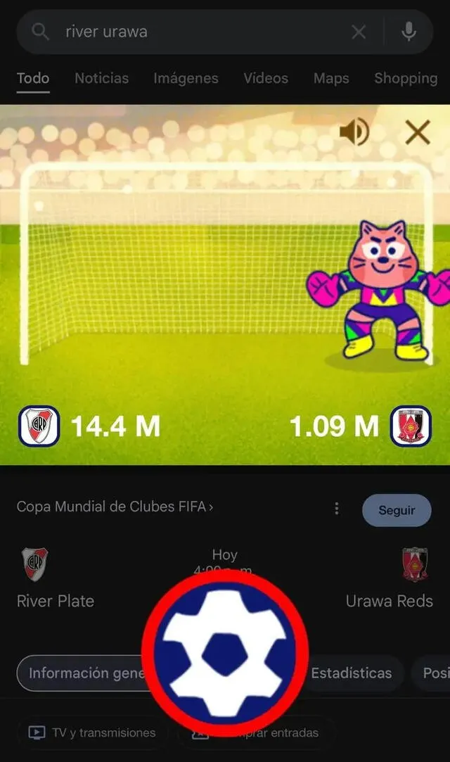 Millones de personas están jugándolo y apoyando a su equipo favorito. Foto: captura Millones de personas están jugándolo y apoyando a su equipo favorito. Foto: captura