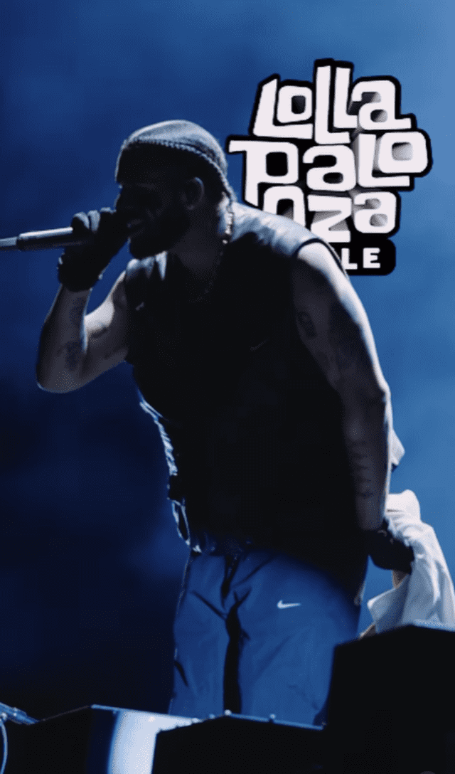  Drake y su presentación en Chile. Foto: Drake / Instagram    