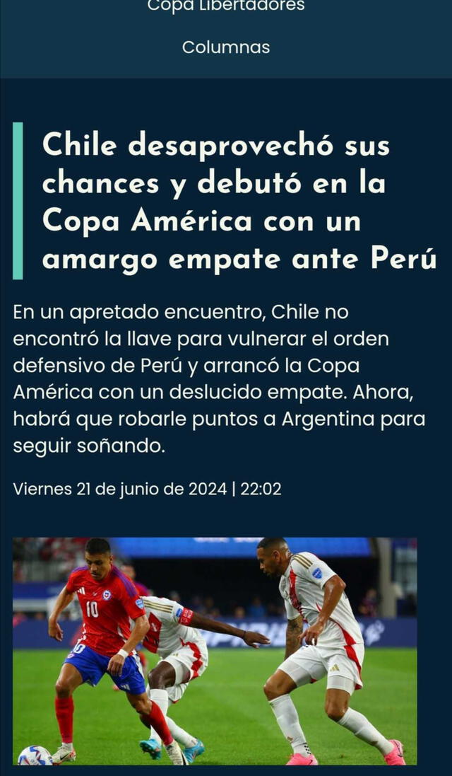 Portada de la prensa chilena. Foto: Chilevisión   