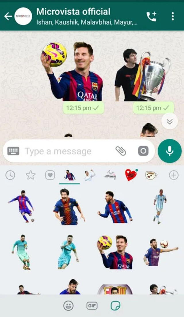 Messi Stickers For WhatsApp