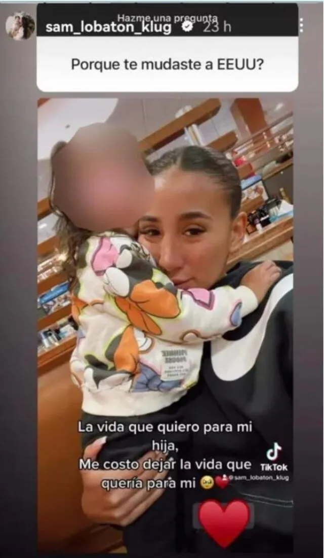 Samahara Lobatón reveló el motivo de su viaje a Estados Unidos. Foto. Instagram Samahara Lobatón 