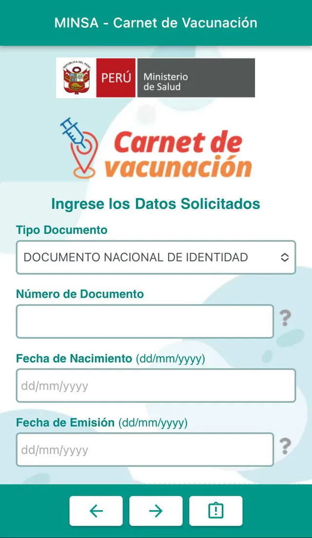 Obtén tu carnet de vacunación por el aplicativo móvil del Minsa. Foto: La República