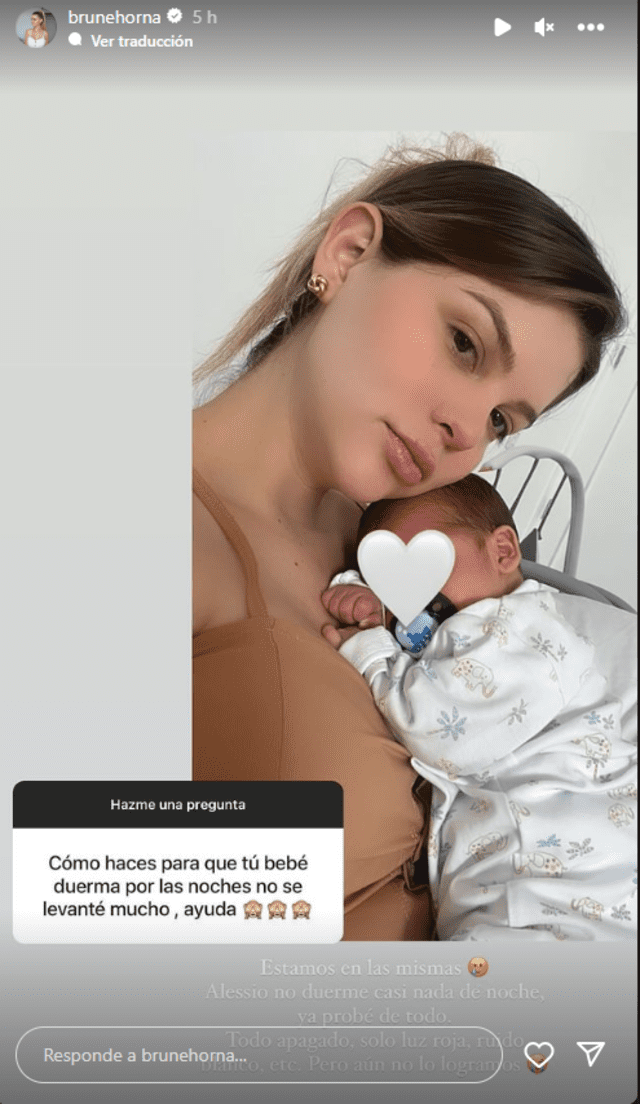 Brunella se identificó con una madre de familia en Instagram. Foto: Instagram / Brunella Horna    