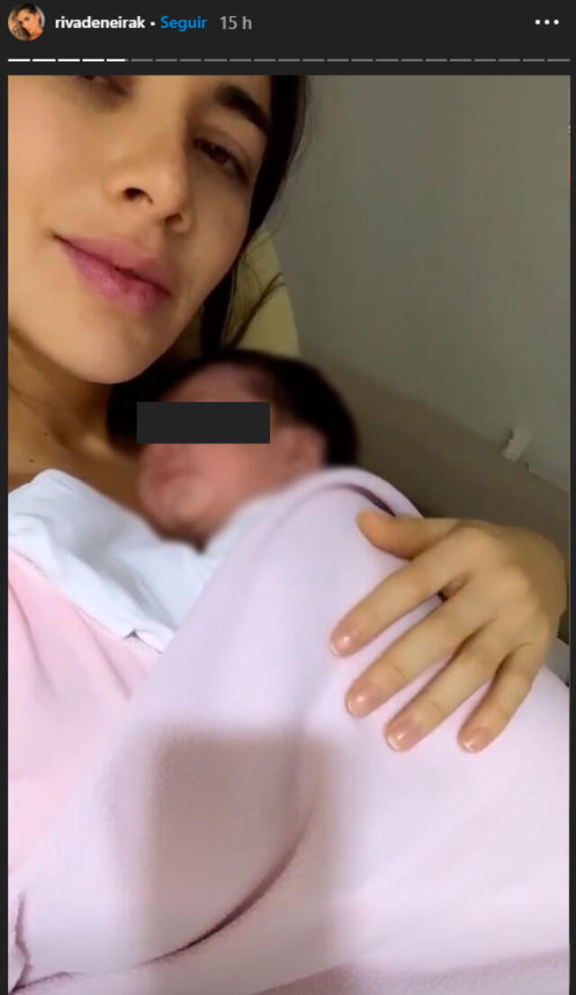 Korina Rivadeneira comparte tierno momento con su bebé | FOTO: Instagram