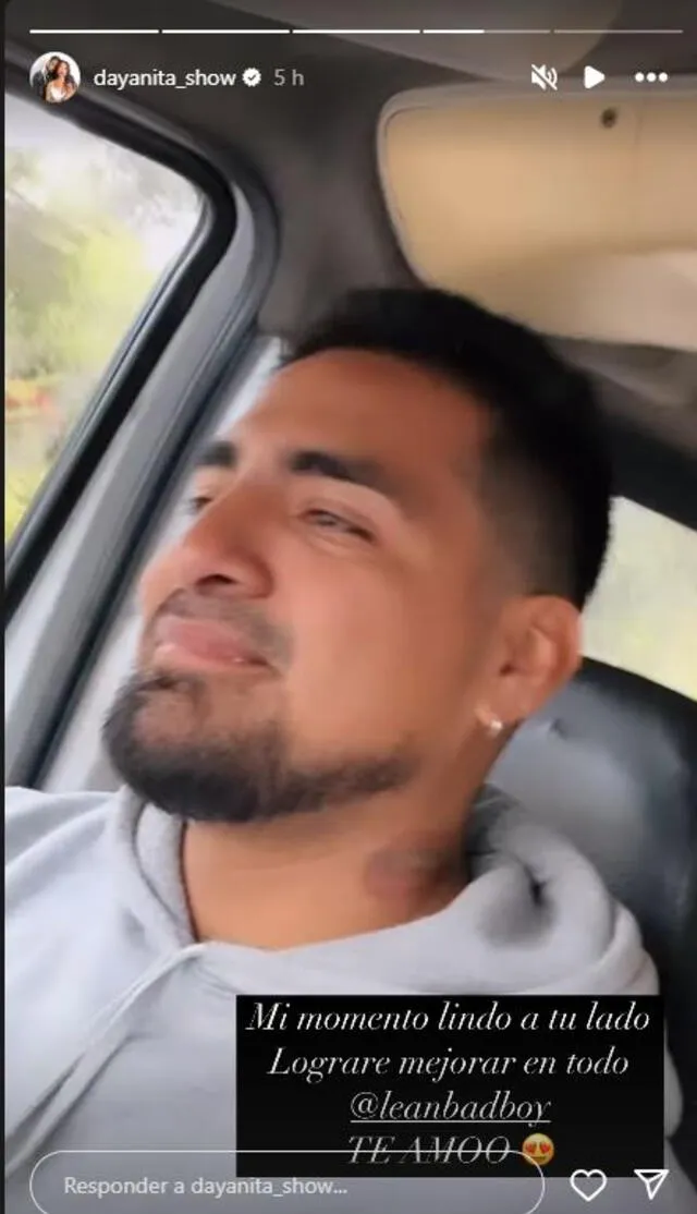 Dayanita y su pareja Miguel Rubio. Foto: captura/Instagram 