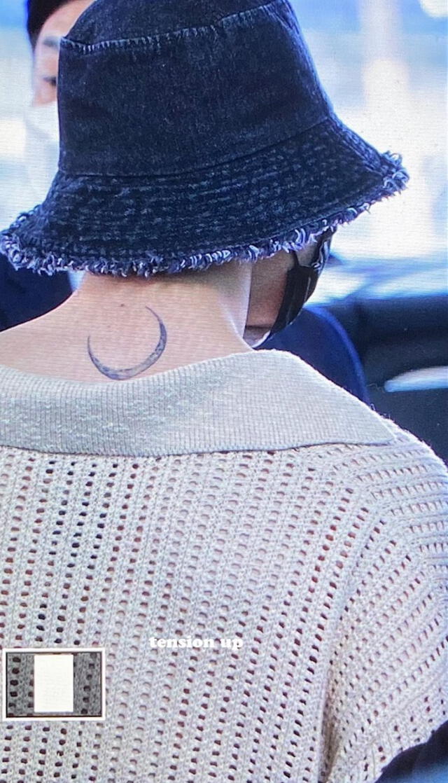 BTS Jimin tatuaje aeropuerto Incheon ICN