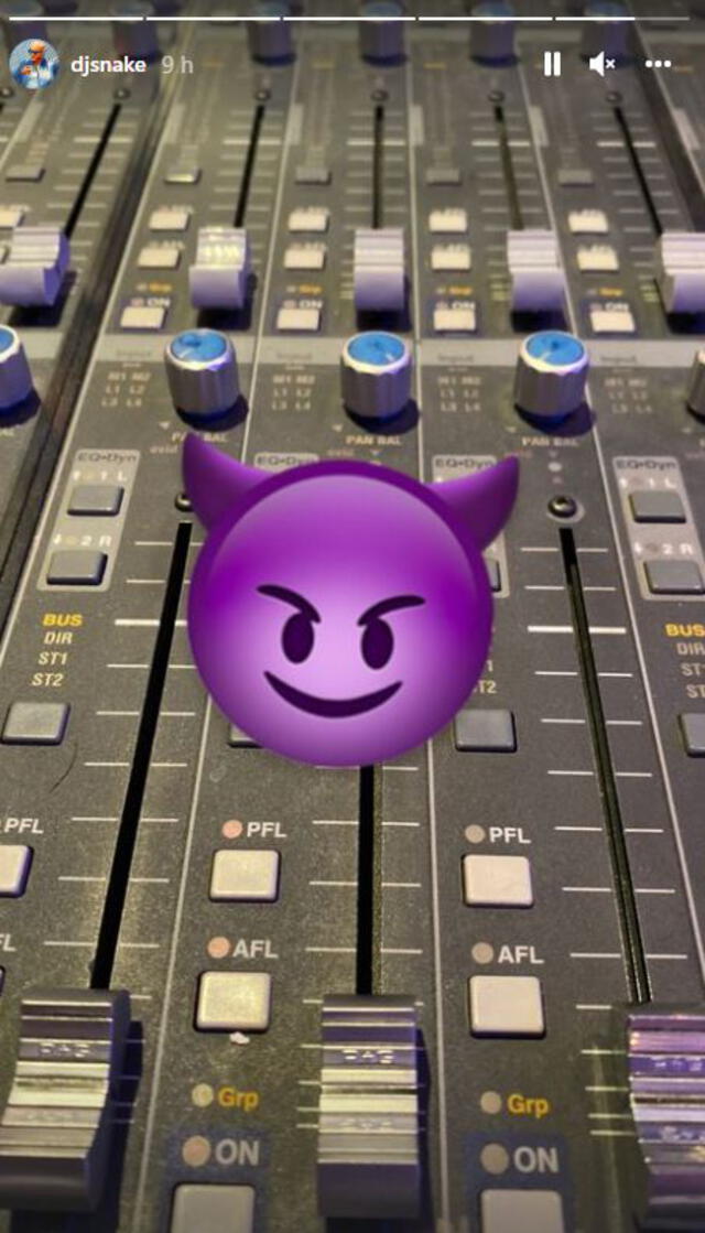 DJ Snake vuelve a dar pistas de nueva música. Foto: Instagram