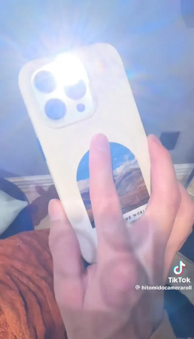 El iPhone 15 es el último que salió al mercado. Foto: Tyler Morgan/TikTtok   