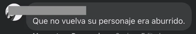 Fan de "Al fondo hay sitio" cree que el personaje de Karina Calmet era aburrido