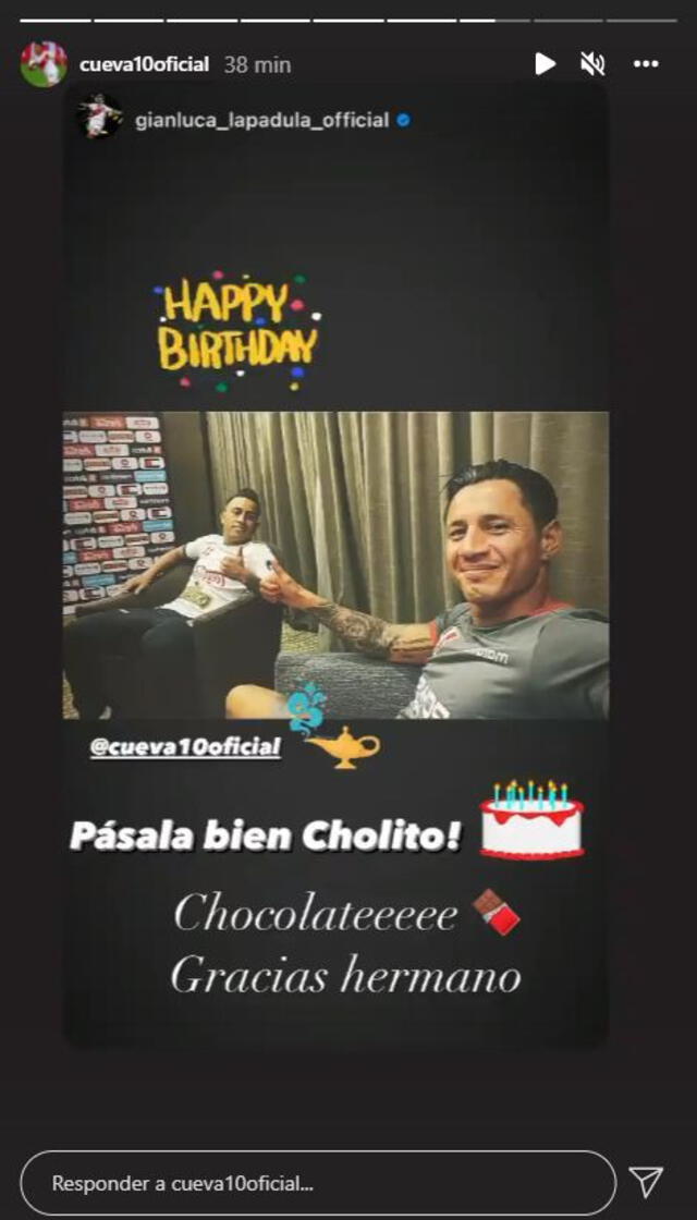 Christian Cueva jugó los dos últimos partidos de la selección peruana en las eliminatorias sudamericanas. Foto: captura Instagram