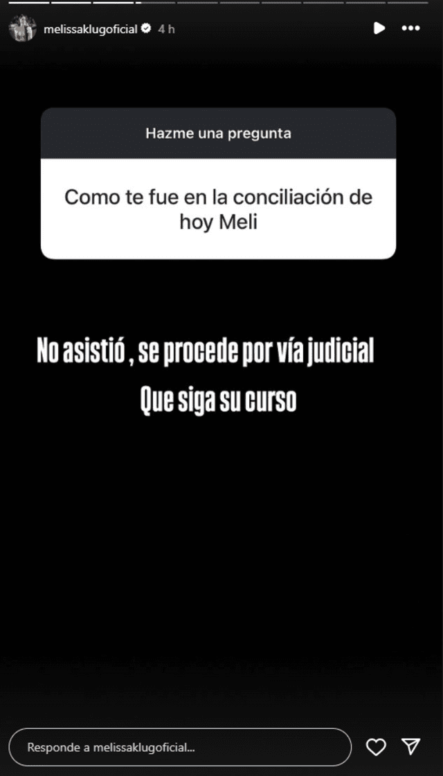 Melissa Klug podría demandar a Farfán. Foto: Instagram   