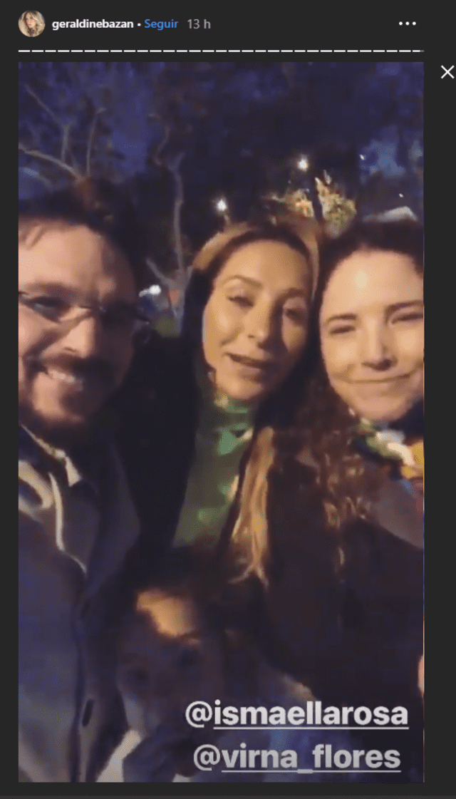 Geraldine Bazán se pasea por Lima con sus hijas 