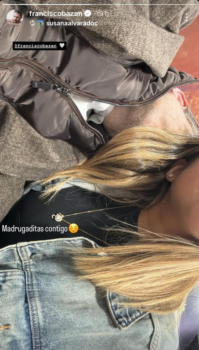 Paco Bazn ms feliz que nunca con Susana Alvarado. 