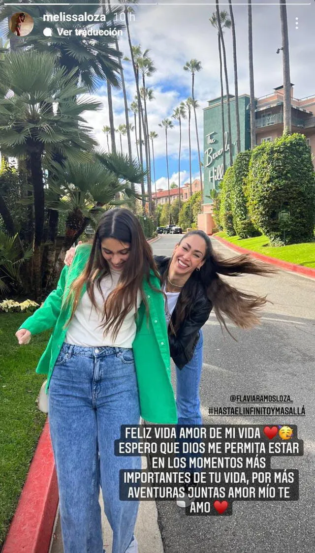 Melissa Loza saluda a su hija por su cumpleaños. Foto: Melissa Loza/ Instagram